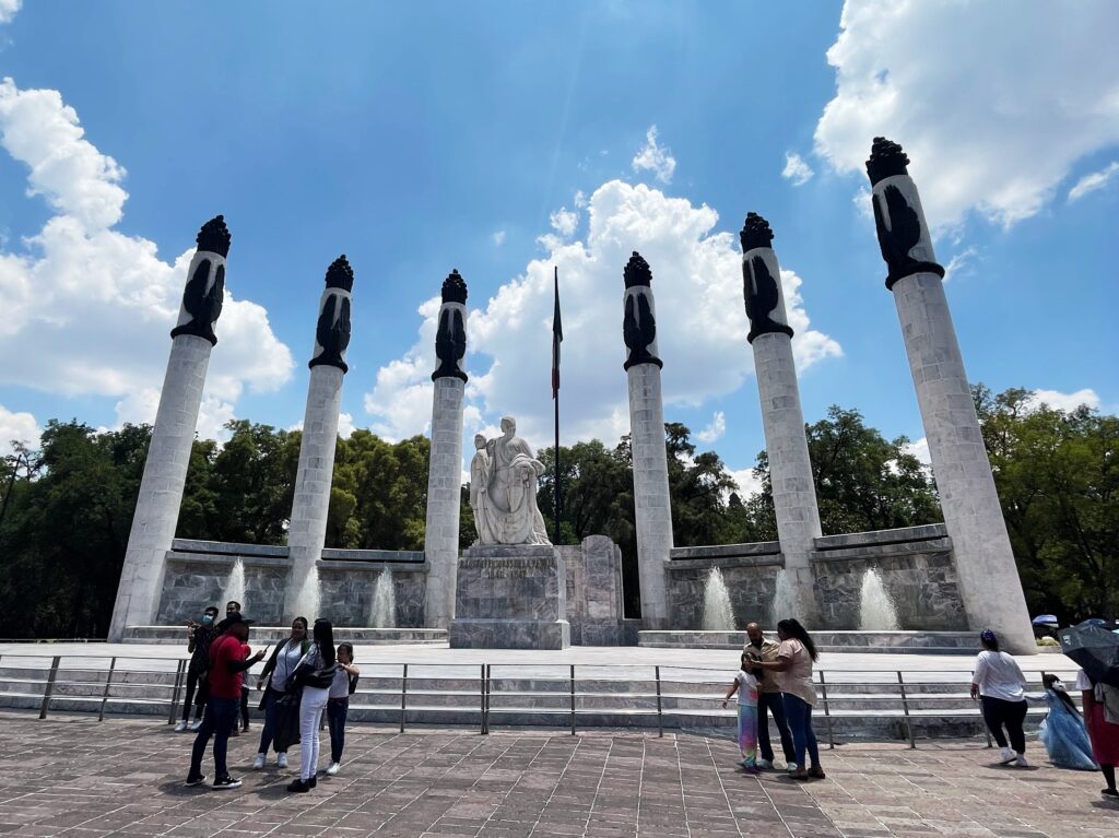 Ninos Heroes monument in Chapultepec park