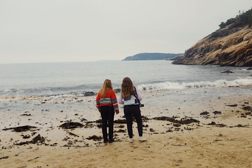 Sand Beach in Acadia National Park