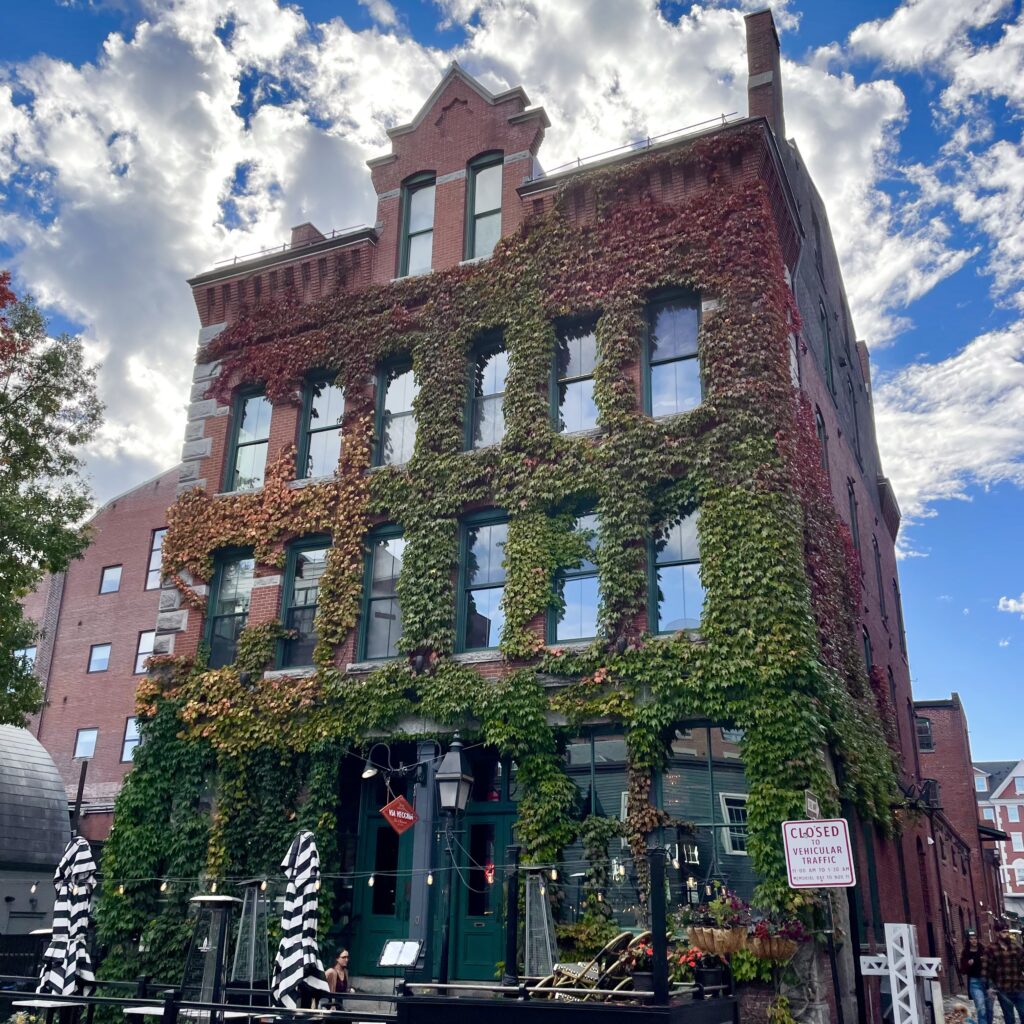 Old Port in Portland, Maine