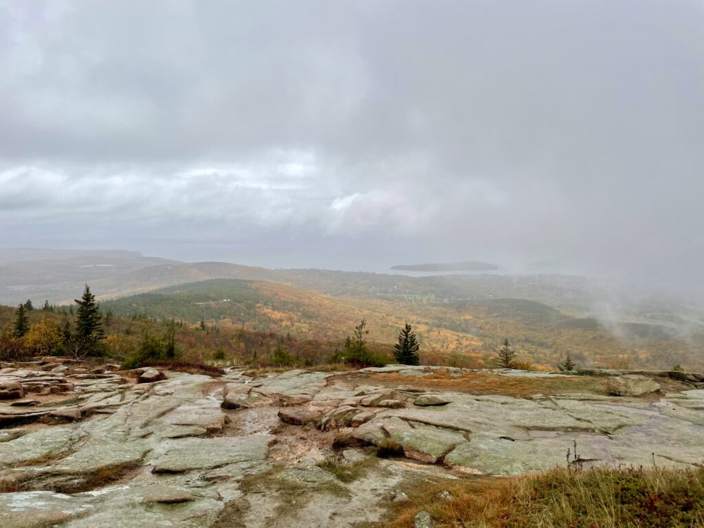 Cadillac Mountain in Acadia National Park