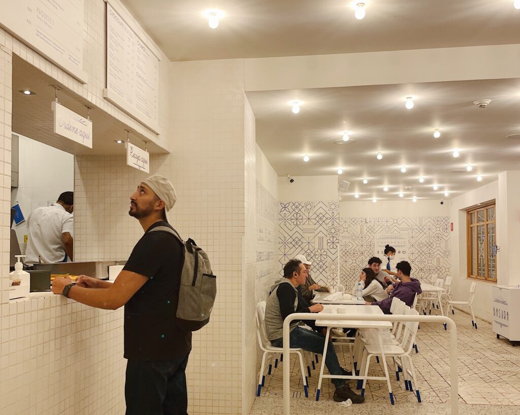 Churro spot in Mexico City