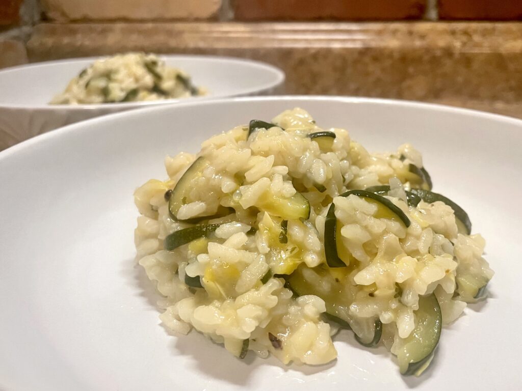 Lemon Zucchini Risotto