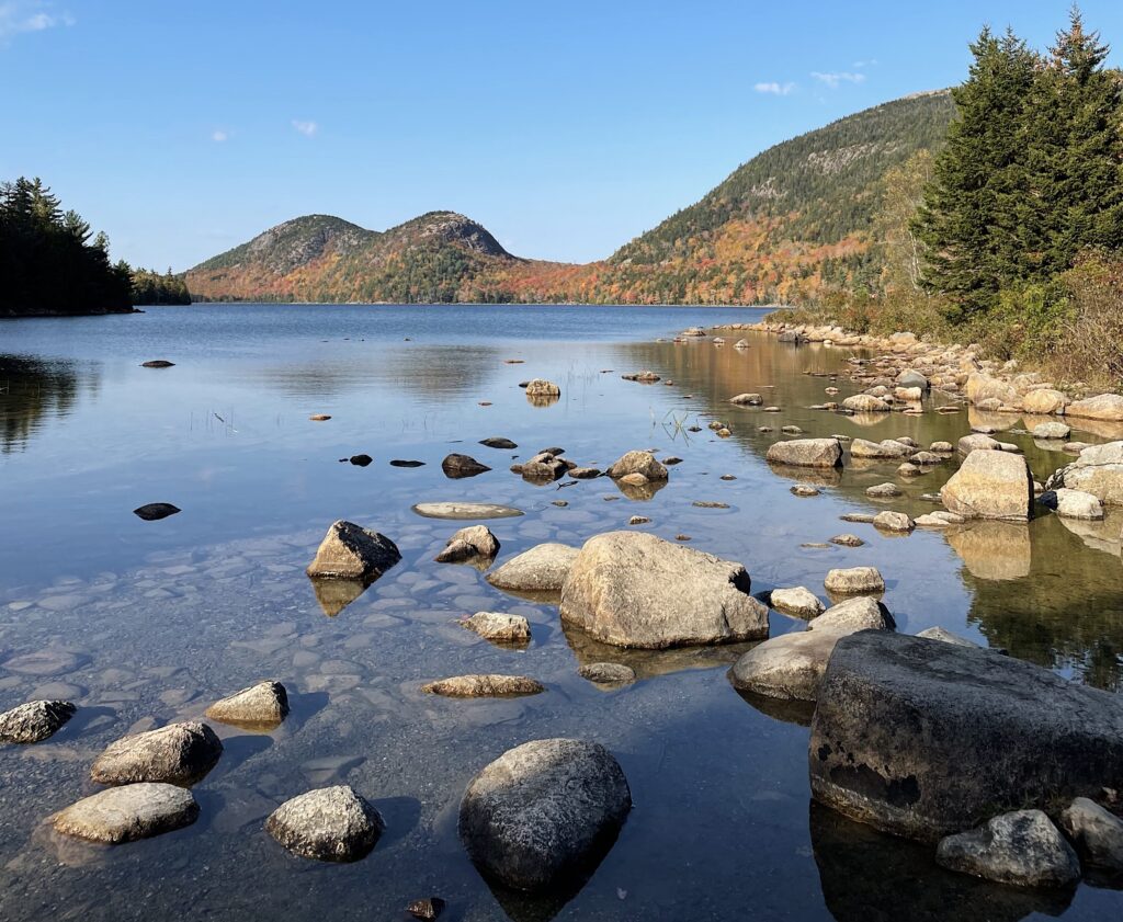 Jordan Pond in Acadia National Park