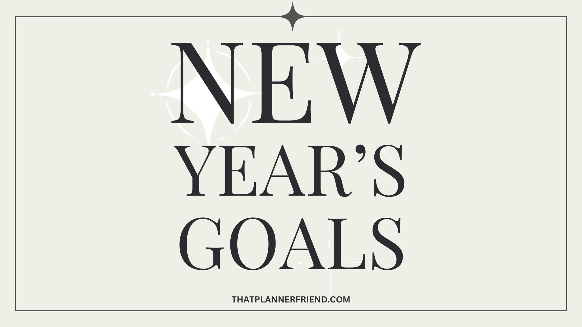 New Year’s Goal Setting Party