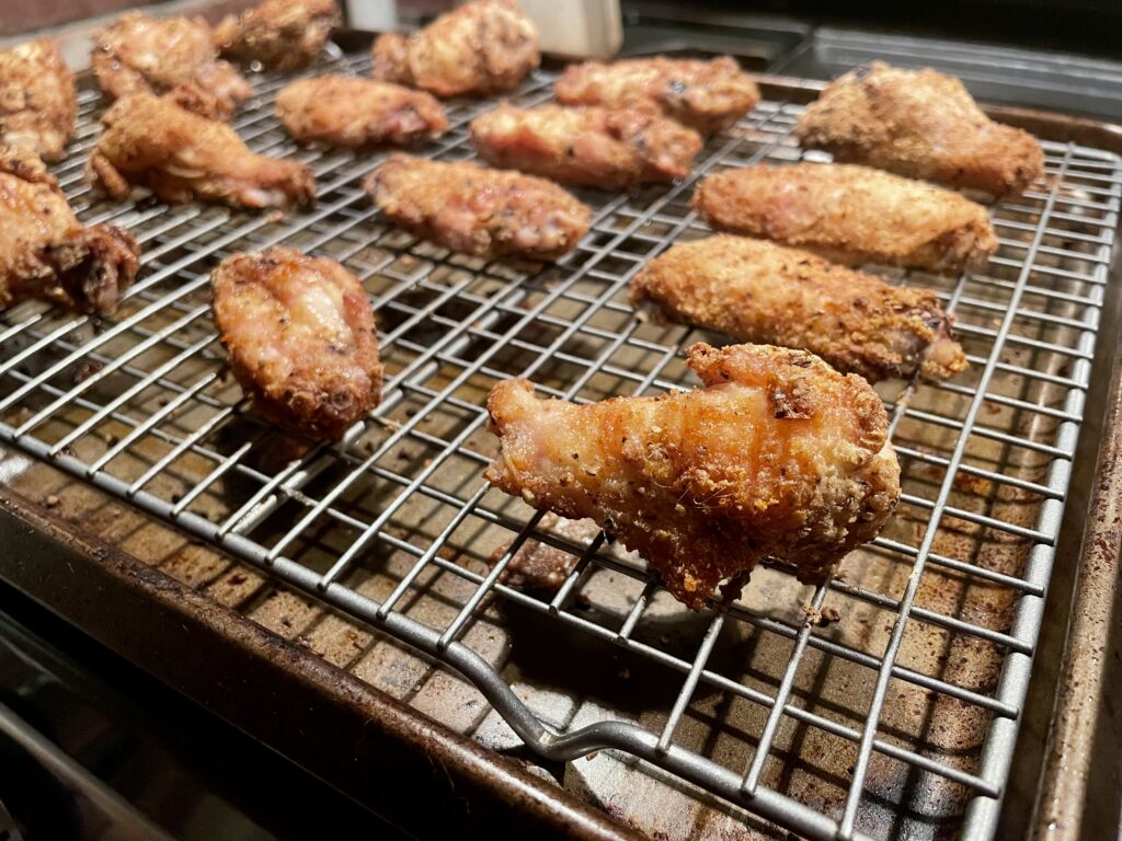 crispy chicken wings