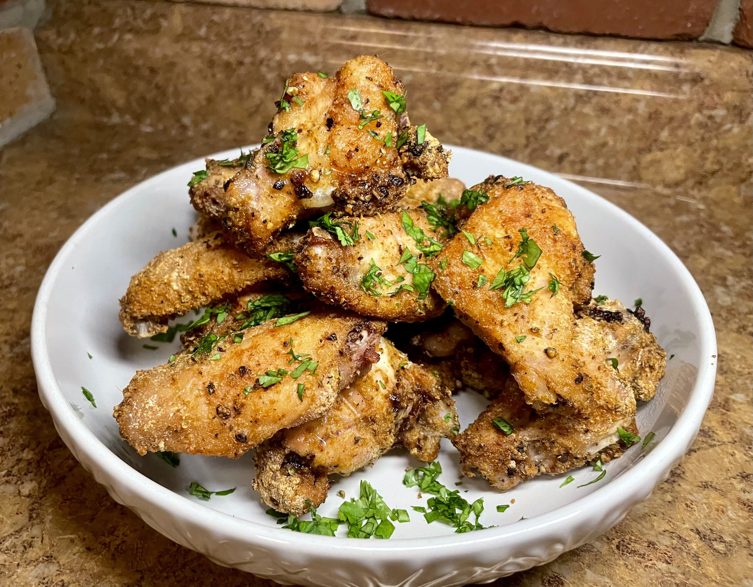 No-Fry Crispy Chicken Wings 