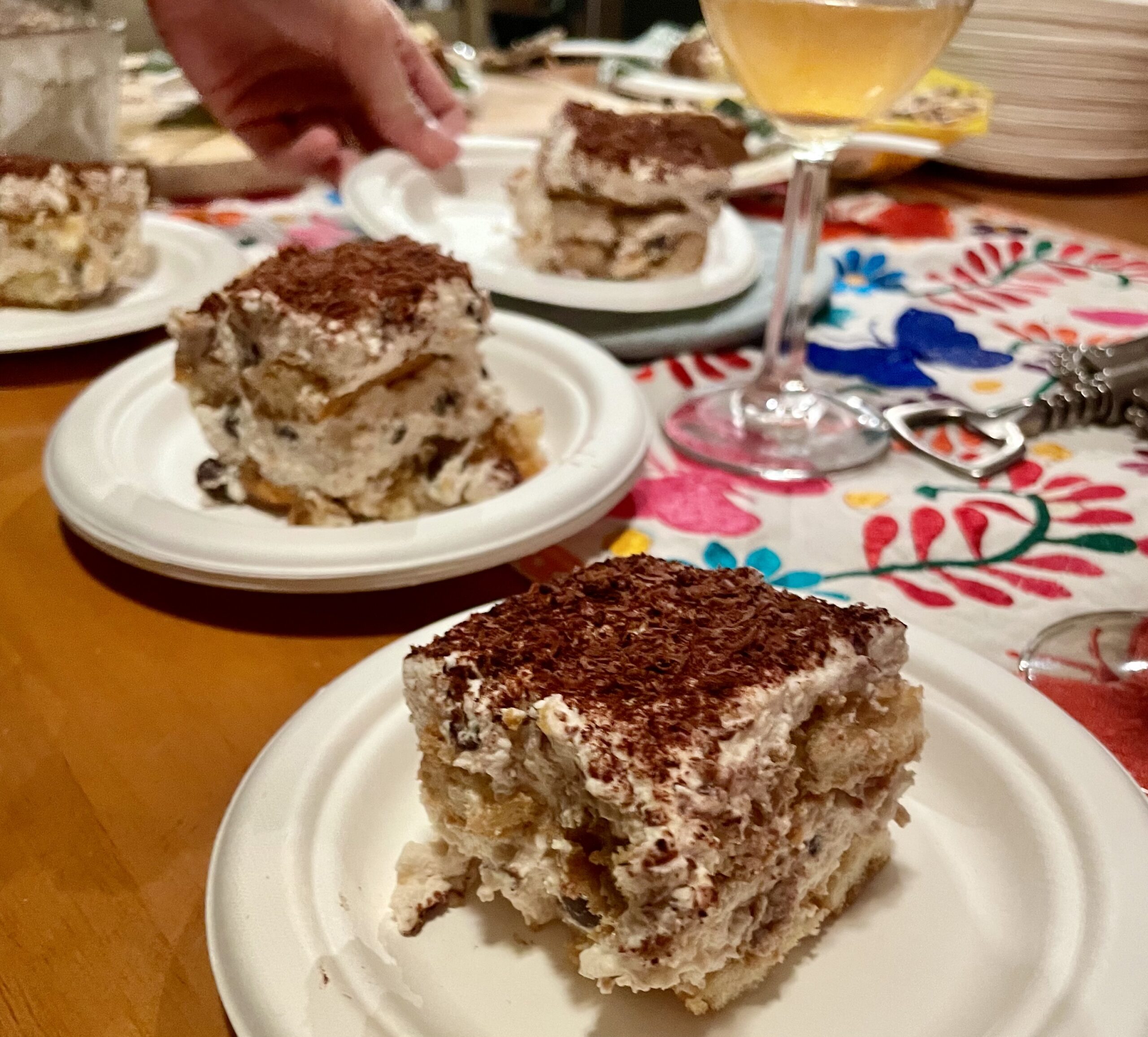 tiramisu dinner party