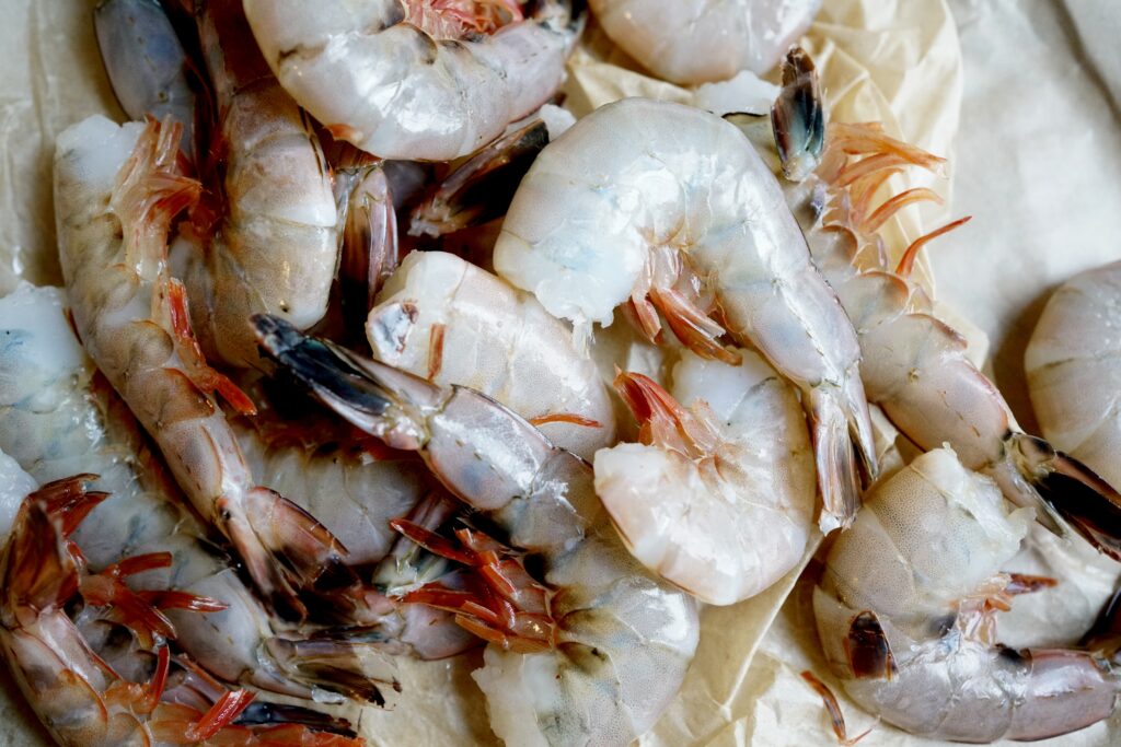 Many jumbo shrimp